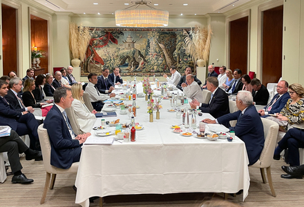 Preşedintele Klaus Iohannis a avut o întâlnire informală cu liderii europeni la care au discutat despre stimularea extinderii UE