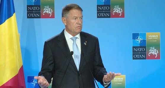 Iohannis, despre summitul NATO de la Vilnius: Cred că România va obţine încă mai mult, o atenţie sporită pentru zona Mării Negre, inclusiv pentru Moldova care este foarte vulnerabilă