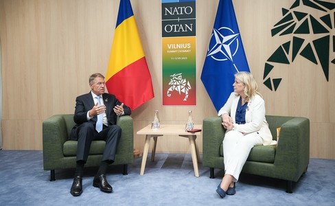 Iohannis, discuţii cu preşedinta Adunării Parlamentare a NATO despre sprijinirea aderării Ucrainei la Alianţă şi consolidarea rezilienţei şi securităţii Republicii Moldova