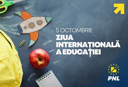Nicolae Ciucă: Astăzi, 5 octombrie, trebuie să le mulţumim tuturor celor care îşi desfăşoară activitatea în sistemul de educaţie şi trudesc pentru generaţiile viitoare ale României
