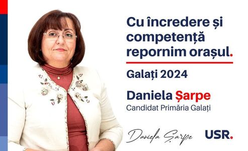 USR şi-a ales candidatul pentru Primăria Galaţi
