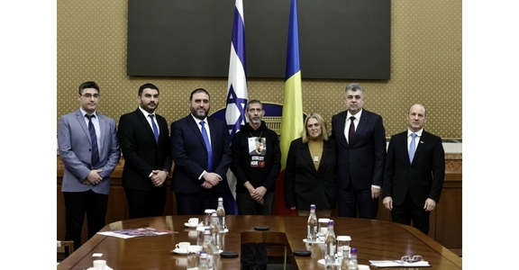 Premierul Ciolacu, discuţii cu ministru de Interne israelian şi cu membrii familiei israelienilor de origine română ţinuţi ostatici în Fâşia Gaza