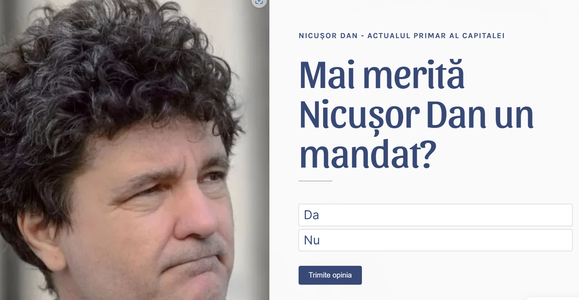 PNL Bucureşti lansează campania online „Ce-ai făcut, Nicuşor?”, pentru a afla direct de la bucureşteni dacă Nicuşor Dan ar merita un nou mandat de Primar General