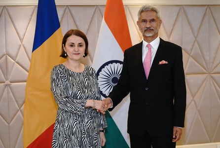 Odobescu şi ministrul de Externe al Indiei au adoptat Declaraţia comună aniversară la 10 de ani de Parteneriat Extins România - India