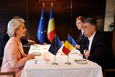 Premierul Marcel Ciolacu, discuţii cu preşedinta Comisiei Europene, Ursula von der Leyen, despre priorităţile europene ale României, aderarea completă la spaţiul Schengen şi implementarea PNRR