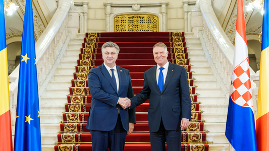 Iohannis, după întrevederea cu premierul Croaţiei: Cu privire la războiul din Ucraina şi provocările globale, trebuie să asigurăm securitatea ca aliaţi NATO şi să menţinem unitatea UE
