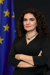Reprezentanţa Comisiei Europene în România anunţă că Ramona Chiriac a comunicat decizia de a candida la alegerile pentru Parlamentul European către forurile ierarhice superioare şi a solicitat să intre în concediu fără plată