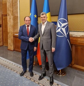 Primarul din Chişinău s-a întâlnit cu premierul Marcel Ciolacu / Ceban: I-am mulţumit din numele cetăţenilor pentru sprijinul oferit Republicii Moldova, inclusiv în parcursul nostru de integrare europeană


