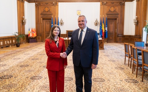 Nicolae Ciucă: Am primit-o la Palatul Parlamentului pe ministra Justiţiei din Republica Moldova. I-am spus că poate conta pe sprijinul României în implementarea reformelor asumate în Justiţie şi a luptei împotriva corupţiei