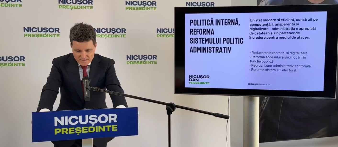 Nicuşor Dan: Judecătorii CCR, decişi doar din rândul magistraţilor cu anumită experienţă / Redesenarea administrativă în funcţie de polii de creştere, comasarea comunelor cu prea puţini locuitori / Alegeri pentru primari în două tururi de scrutin