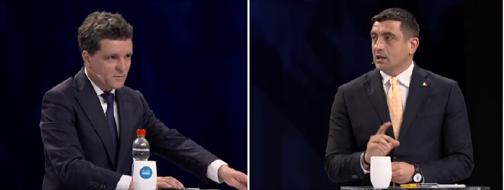 Dezbatere electorală – Simion: Vizez un guvern de uniune naţională/ Dan: Îmi doresc un guvern din care să facă parte cele patru partide pro-occidentale, plus minorităţile