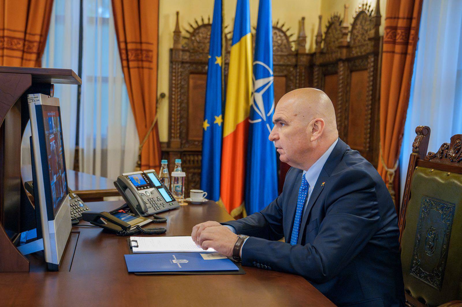 Bolojan:la Summitul „Coaliţiei de Voinţă”, am subliniat că este în interesul României să se ajungă cât mai rapid la o pace durabilă şi justă în Ucraina/ Toţi liderii au susţinut instituirea unui armistiţiu total şi necondiţionat, pentru 30 de zile