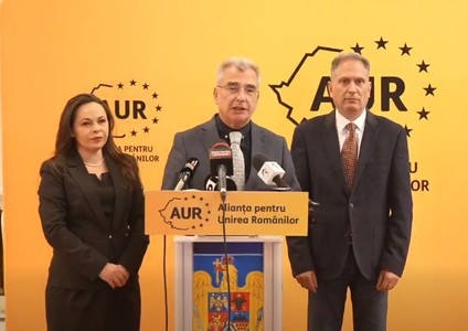 Petrişor Peiu (AUR), despre candidatul la Primăria Capitalei: Avem un sondaj în derulare. Aşteptăm primele date la sfârşitul acestei săptămâni şi se va lua o decizie în forurile statutare / Despre susţinerea Ancăi Alexandrescu: Sigur că e posibil