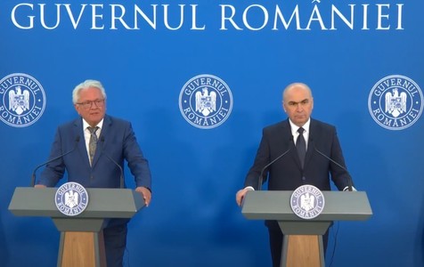 Premierul Ilie Bolojan: România începe să se profileze ca un jucător cu potenţial în industria de apărare din sud-estul Europei / Viitoarea fabrică de pulberi de la Victoria înseamnă o investiţie de o jumătate de miliard de euro, aproximativ 700 de locuri