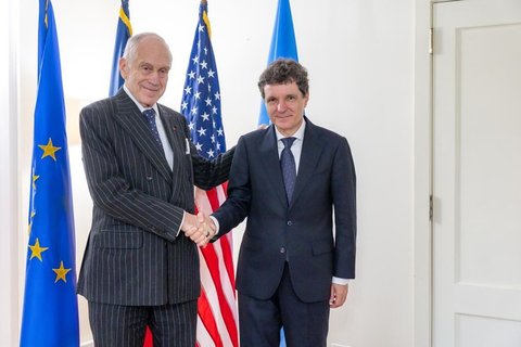 Preşedintele Nicuşor Dan, întâlnire cu Ronald S. Lauder, președintele World Jewish Congress: Suntem pregătiţi să participăm activ la noul Grup de lucru al ONU pentru combaterea antisemitismului