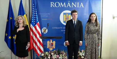 Nicuşor Dan, către românii din New York: În ciuda multor neajunsuri din România, corupţie, funcţionare deficitară a unor instituţii, trebuie să vedem progresele mari pe care România le-a făcut în ultimii ani