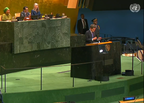 Adunarea Generală a ONU - Nicuşor Dan, despre Rusia: Urmăreşte o agendă revizionistă / Am mai spus-o şi o spunem din nou: România va fi alături de Ucraina şi de poporul său