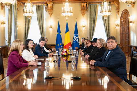 CONSULTĂRI LA COTROCENI – Diana Iovanovici Şoşoacă (S.O.S România): Având în vedere situaţia dezastruoasă a României, suntem capabili să discutăm cu absolut toate forţele politice, să facem un guvern să scoatem ţara din criză, nu să o băgăm în criză