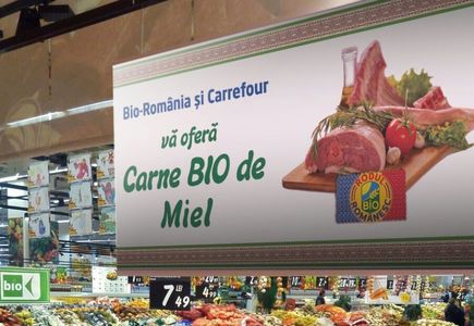 Carrefour vinde carne de miel bio românească în hipermarketurile din Bucureşti, Braşov şi Ploieşti, ciobanii din Întorsura Buzăului vor livra aproximativ 700 de miei 
