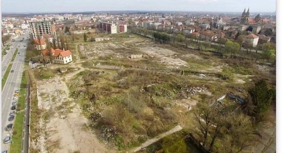 Ovidiu Şandor a cumpărat un teren abandonat din centrul Timişoara şi construieşte un cartier rezidenţial