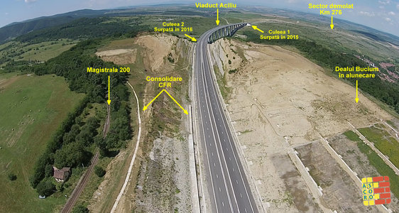 Specialist în infrastructură: Lotul 3 din autostrada Sibiu-Orăştie va crăpa într-o lună dacă CNADNR deschide traficul în septembrie