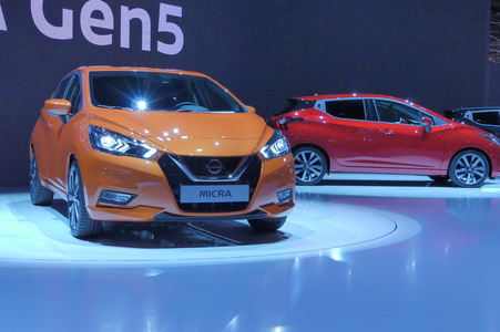 Salonul Auto de la Paris: Nissan a lansat cea de-a cincea generaţie cu design revoluţionar a hatchback-ului Micra