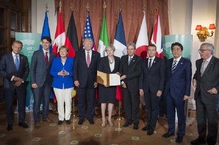 Statele Unite au refuzat să semneze declaraţia G7 privind schimbările climei şi dezvoltarea durabilă