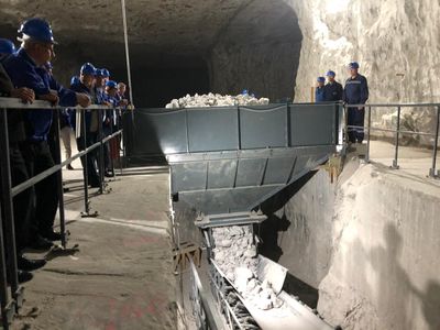 Salrom a inaugurat o investiţie de 1 milion de euro la Salina Praid, într-o nouă instalaţie de preparare a sării în subteran