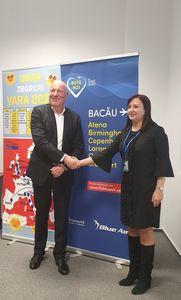 Blue Air lansează opt noi rute de zbor din Bucureşti, Iaşi şi Bacău