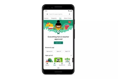 Google lansează o secţiune de aplicaţii pentru copii