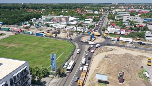 Asociaţia Pro Infrastructură: Ritmul lucrărilor la pasajul rutier Mogoşoaia este mediocru/ Este necesară o urgentare a etapelor, altfel nu vom reuşi să scăpăm de traficul infernal nici în 2021 - VIDEO