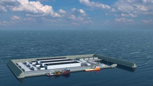Danemarca va construi în Marea Nordului „prima insulă energetică”