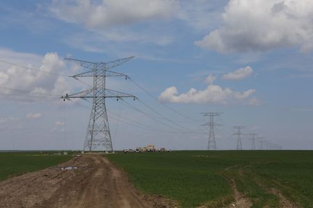 Linia Electrică Aeriană 400 kV Cernavodă-Stâlpu, parte dintr-un proiect de circa 75 de milioane de euro, va fi gata în luna decembrie

