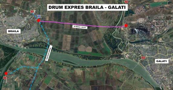 UPDATE - A fost semnat contractul pentru construirea drumului expres Galaţi – Brăila
