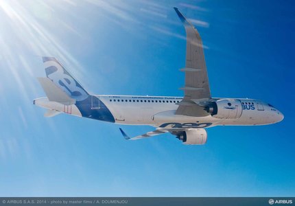 Livrările de avioane ale Airbus au crescut cu 25% în perioada ianuarie-aprilie, în termeni anuali