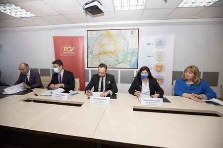 Poşta Română a semnat caietele de sarcini pentru construirea centrului de tranzit Bucureşti-Nord şi dotarea centrului Cluj-Napoca, investiţie totală de 22 milioane de euro