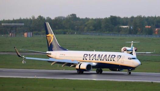 Ryanair a transportat în august 11,1 milioane de pasageri, 75% din numărul de persoane care i-au folosit serviciile în august 2019