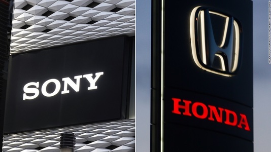 Sony şi Honda Motor se asociază pentru a construi vehicule electrice