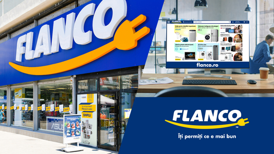 Retailerul Flanco a încheiat primul trimestru al anului cu vânzări de peste 300 milioane lei, în creştere cu 40% şi va investi peste 20 de milioane de lei în extinderea şi modernizarea reţelei de magazine