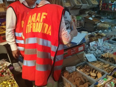 ANAF, verificări la comercianţi de produse alimentare din Bucureşti şi Ilfov, zone cu risc fiscal ridicat - S-au dat amenzi în valoare de peste 700.000 de lei