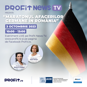 Profit News TV organizează Maratonul Afacerilor Germane în România
