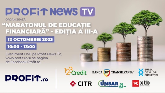 Profit News TV - Maratonul de Educaţie Financiară - ediţia a III-a