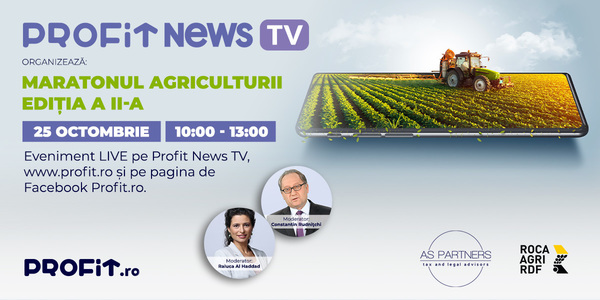 PROFIT NEWS TV - Maratonul Agriculturii, cu jucători relevanţi de pe pieţele de profil din România