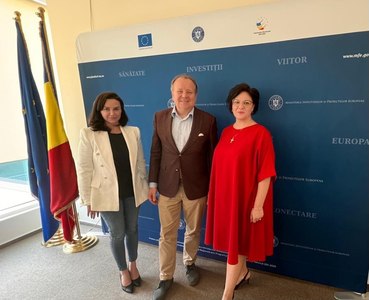 Preşedintele Agenţiei Române pentru Investiţii şi Comerţ Exterior a avut o întâlnire cu reprezentanţii MIPE ca să identifice surse europene de finanţare pentru proiecte care să contribuie la promovarea economică a României în străinătate