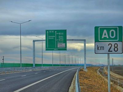 Directorul CNAIR anunţă deschiderea circulaţiei pe Lotul 2 al Autostrăzii de Centură Bucureşti Nord, între nodul rutier cu DN1 şi nodul rutier cu A3

