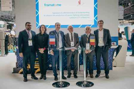 Nuclearelectrica SA şi Framatome semnează un acord pentru a avansa producţia în România a radioizotopului Lutetium-177, folosit pentru combaterea cancerului 