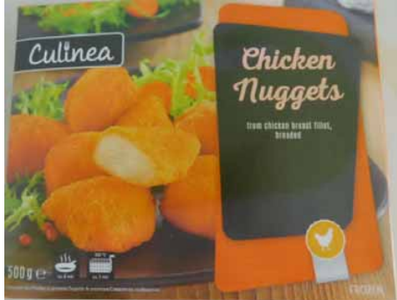Nou lot din produsul ”Nuggets cu pui”, retras de la comercializare de Lidl, întrucât nu se poate exclude prezenţa bacteriei salmonella

