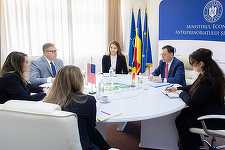 Ministrul Economiei, întâlnire cu delegaţia Departamentului pentru Comerţ al Statelor Unite / Ştefan Radu Oprea: România poate deveni un hub investiţional pentru companiile din SUA
