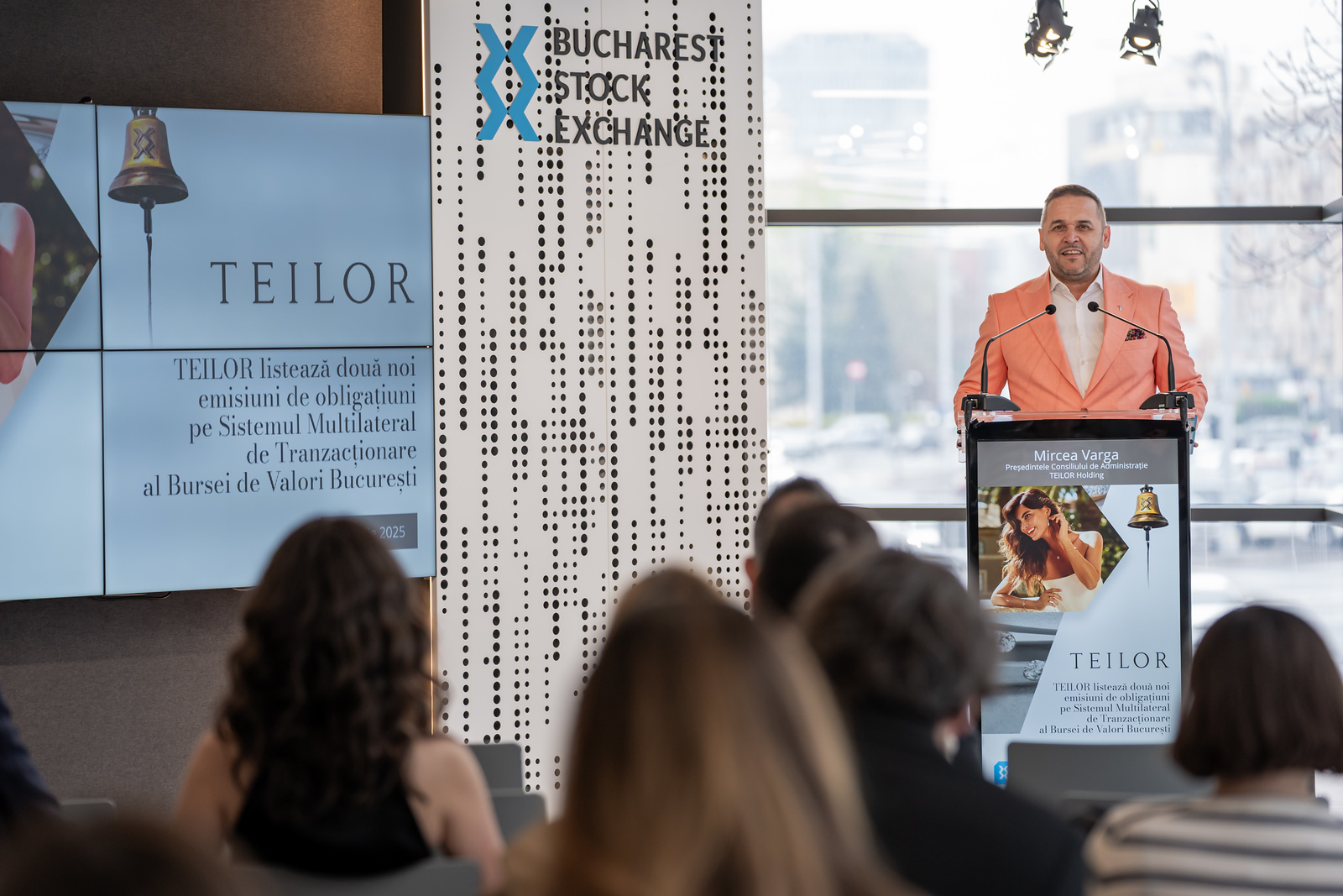 Teilor Holding listează două noi emisiuni de obligaţiuni pe Sistemul Multilateral de Tranzacţionare al Bursei de Valori Bucureşti, în valoare totală de aproape 22 milioane de lei