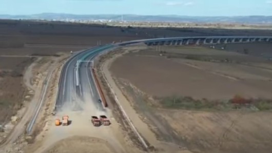 Şeful CNAIR: Anul acesta se va putea circula pe autostradă de la Bucureşti la Adjud, dacă se va menţine ritmul actual de lucru pe A7 - FOTO, VIDEO
